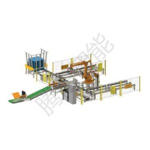 Dây chuyền lắp ráp robot xếp pallet