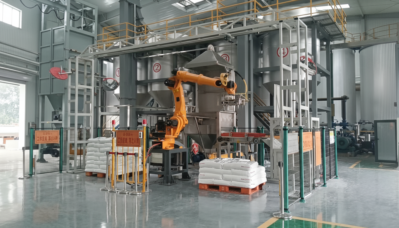 robot công nghiệp ngành hóa chất